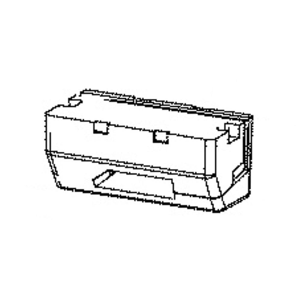 Part #wr02X31945, Convertible Drawer Damper / 5.00 x 8.00 x 5.00