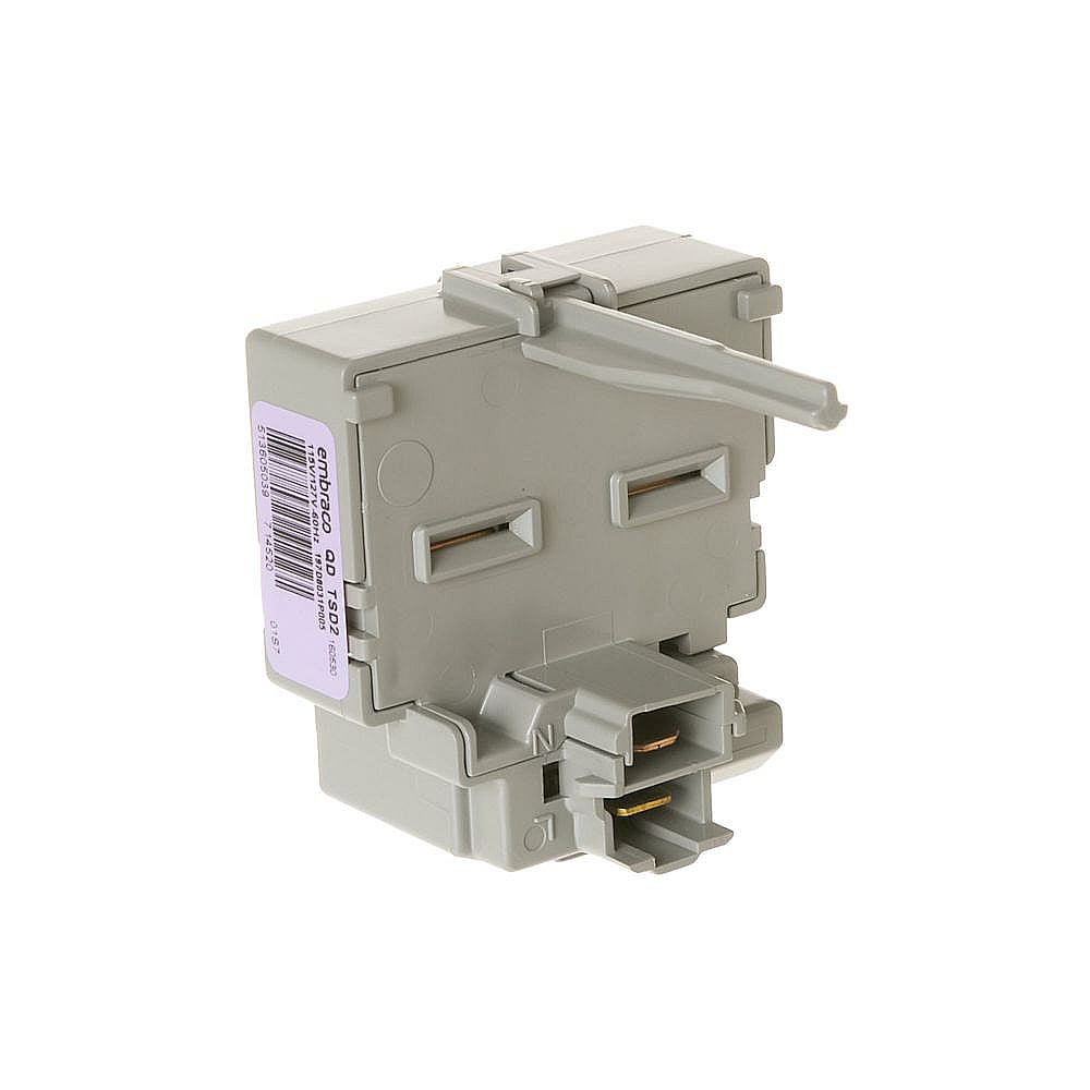 Hotpoint Part #wr08X22874, Refrirator Compressor Start Relay | 6.00 x 6.00 x 2.30