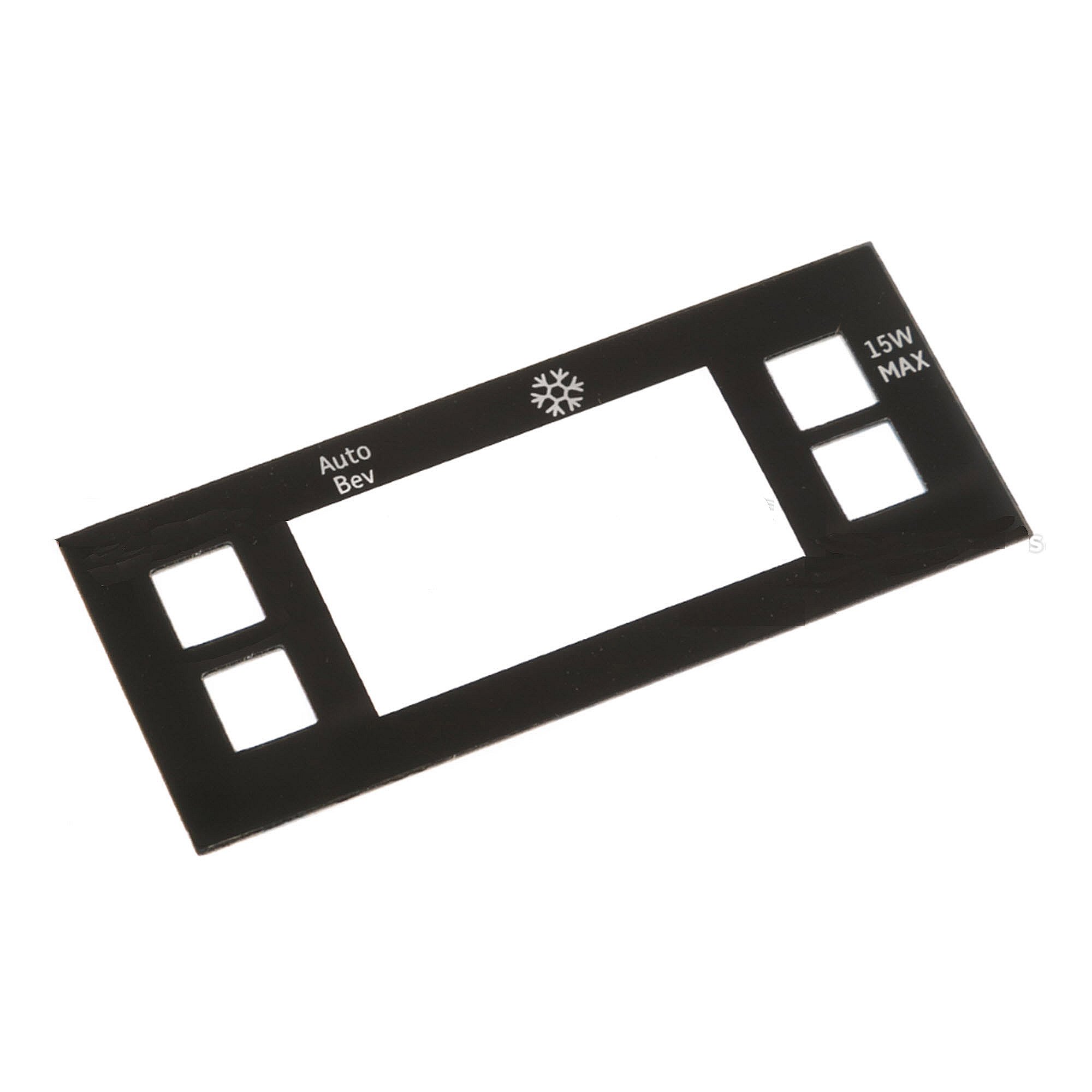 Part #wr09X20038, Display Panel / 6.00 x 6.00 x 0.10