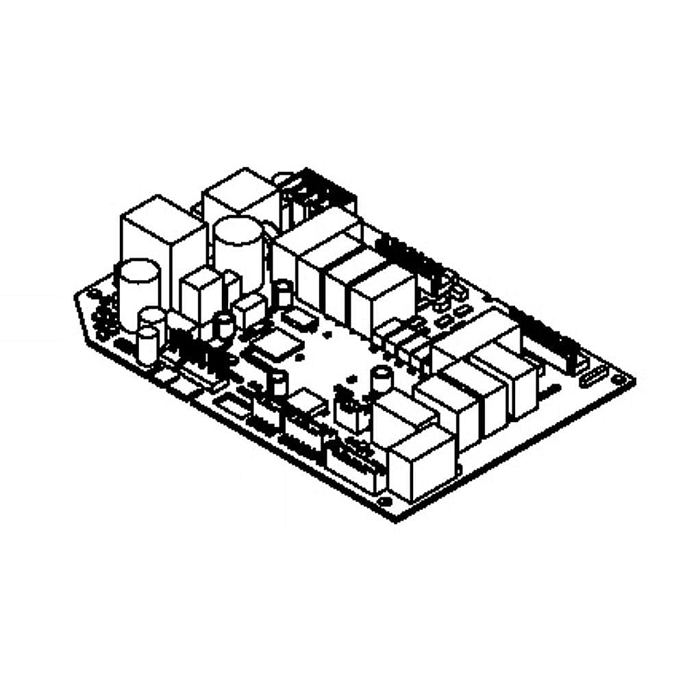 Part #wr09X30671, Ice Maker Electronic Control Board / 11.70 x 5.80 x 5.30