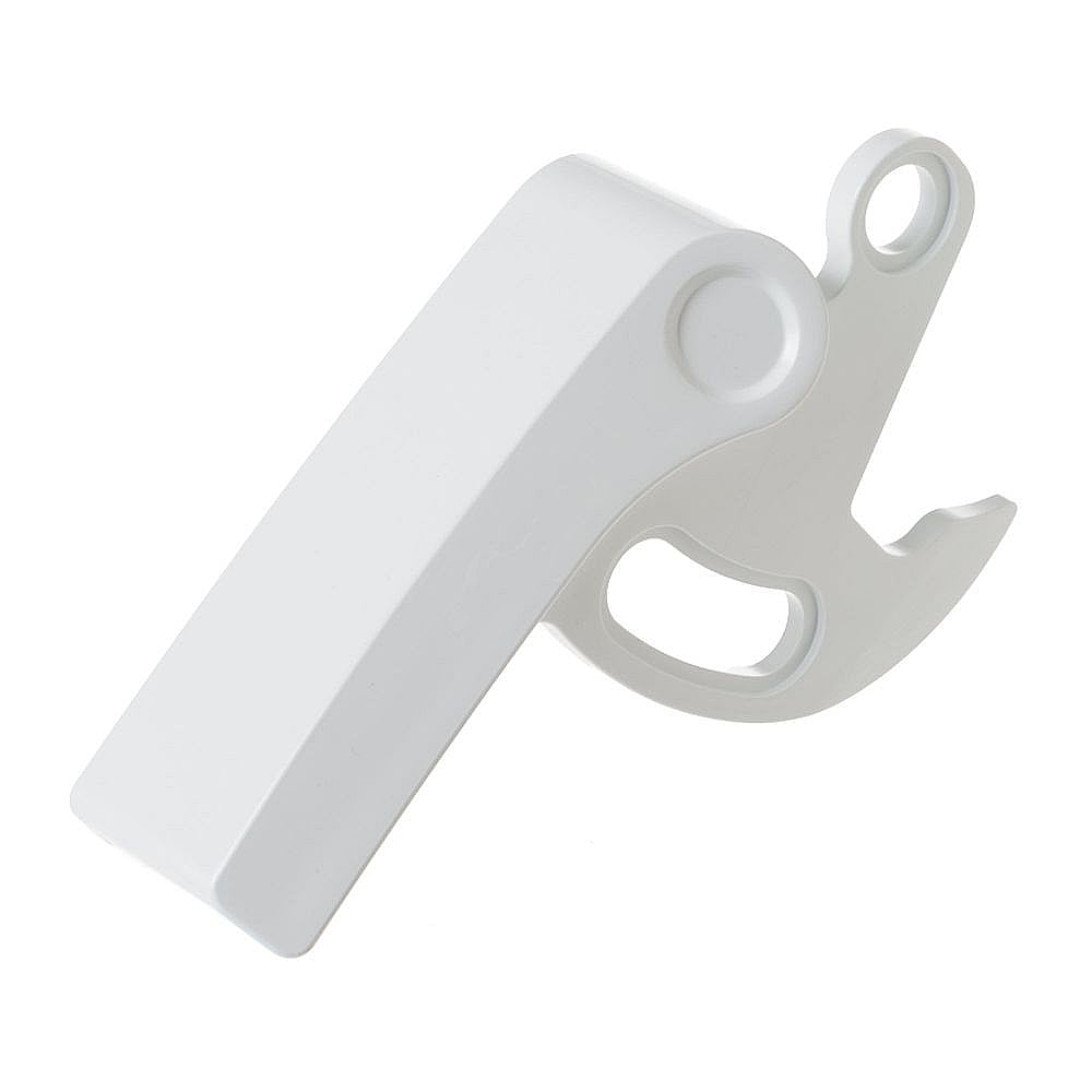 Part #wr11X10031, Refrigerator Ice Room Door Handle / 8.00 x 7.50 x 1.30