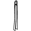 Refrigerator Door Handle Trim, Upper for GE TFX25ARBCWW - Part WR12X10152