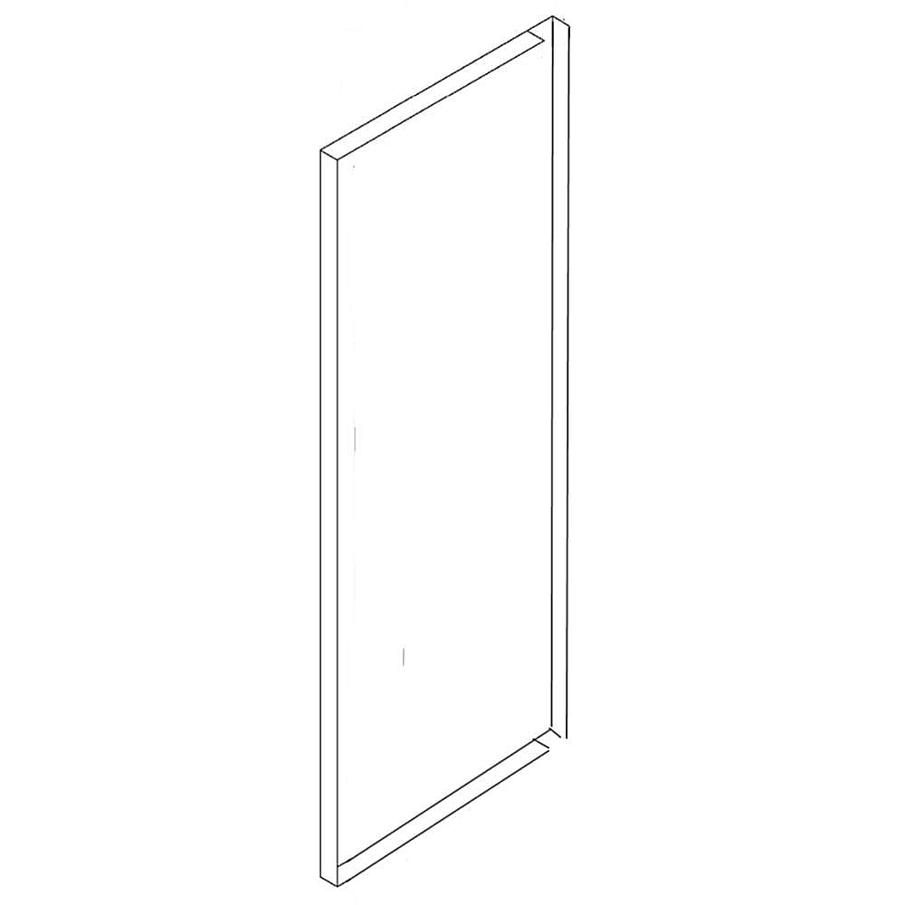 Refrigerator Door Outer Panel Stainless WR12X10528