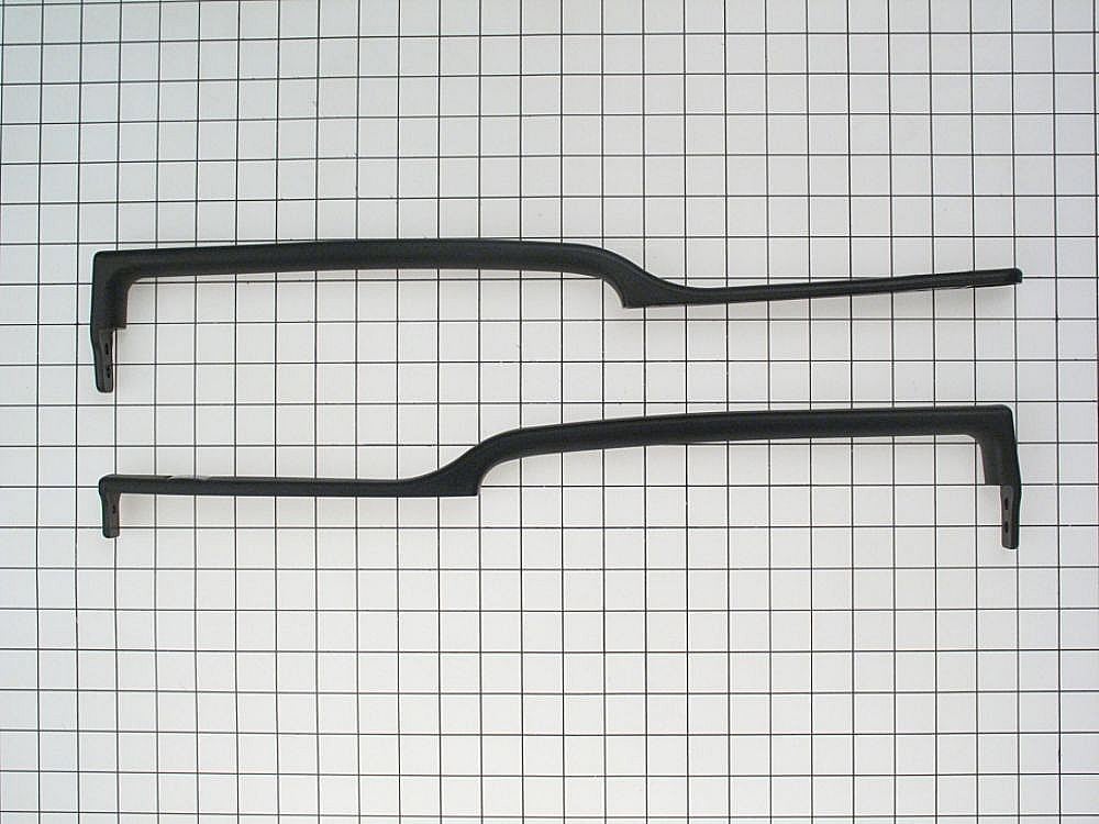 Part #wr12X10761, Refrigerator Freezer Door Handle, 2-Pack (Black) / 25.50 x 5.50 x 1.20
