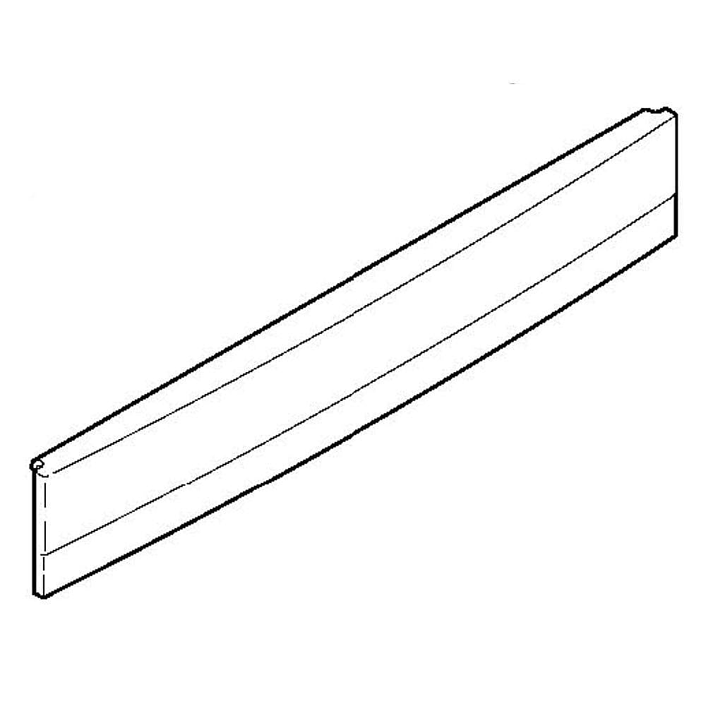 GE Part #wr12X10999, Refrigerator Basket Handle | 34.00 x 7.50 x 0.20