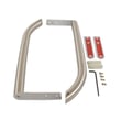 Refrigerator Door Handle Kit for GE ABE20EGHBRWS - Part WR12X20219
