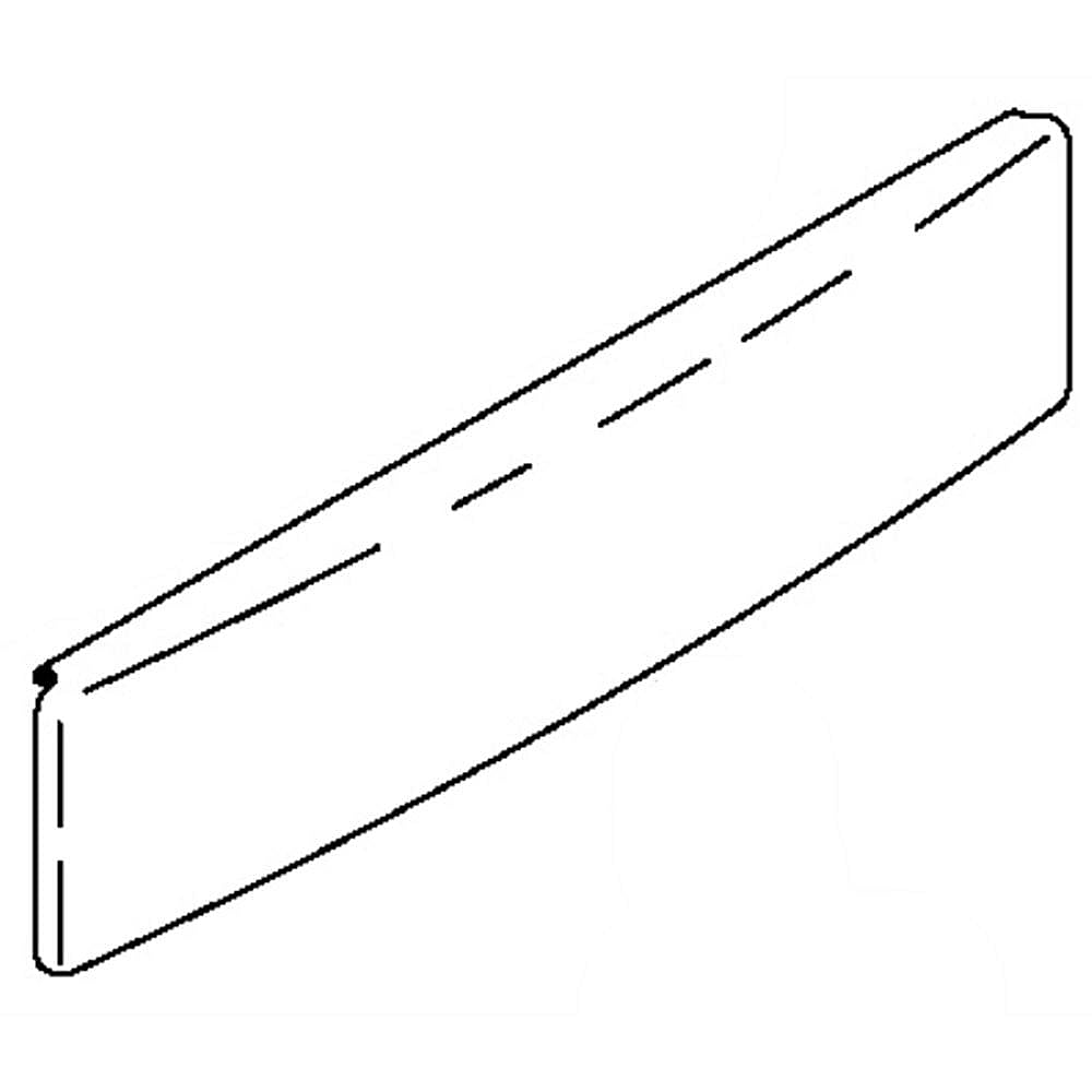 GE Part #wr12X20403, Refrigerator Basket Trim | 18.50 x 10.00 x 1.20