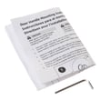 Installation Handle for GE FUM21DHBRWW - Part WR12X23533