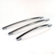 Refrigerator Door Handle Set (stainless) for GE XNE25JSKJFSS - Part WR12X25069
