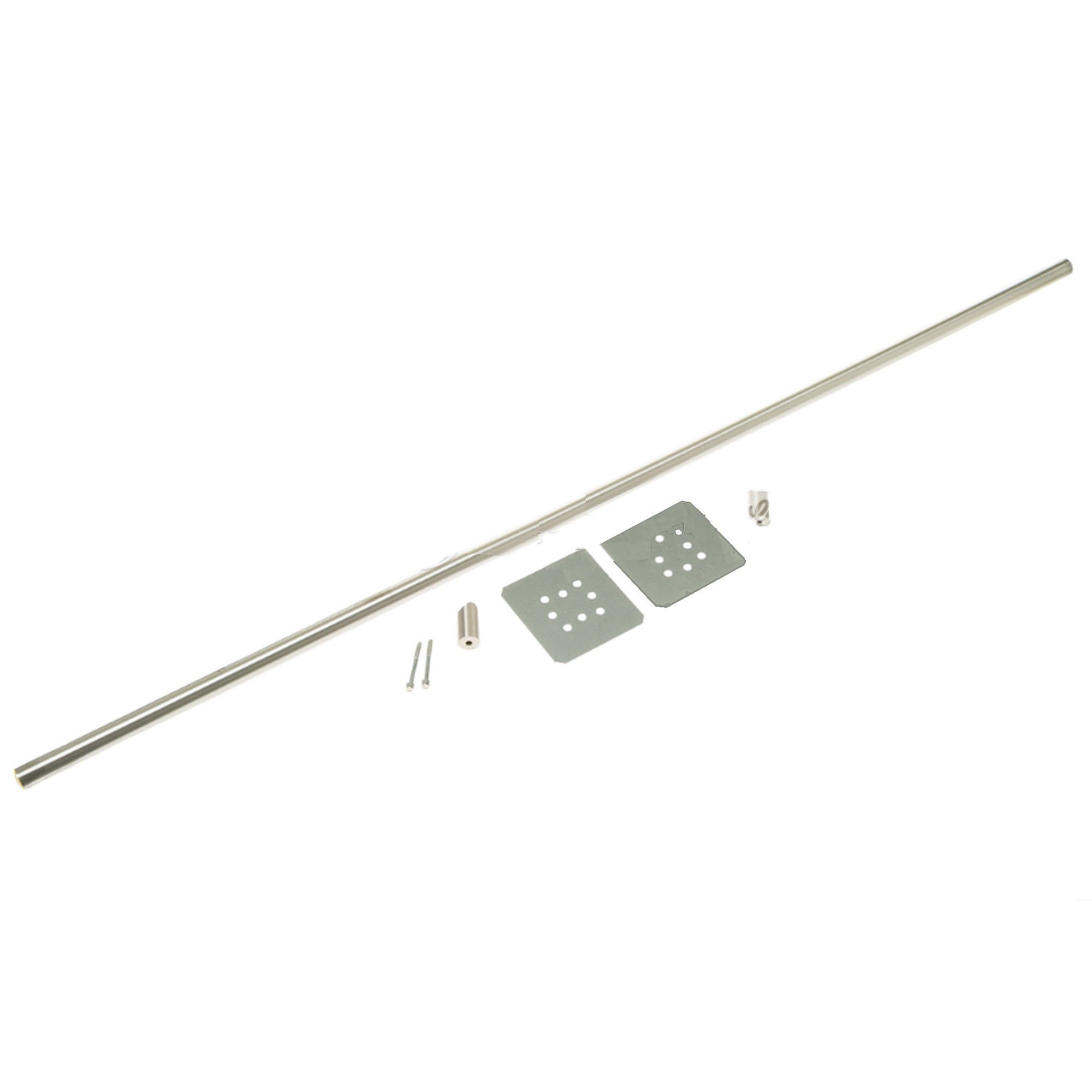 Part #wr12X27600, G.e. Refrigerator Door Handle (Stainless) / 50.50 x 6.10 x 5.80