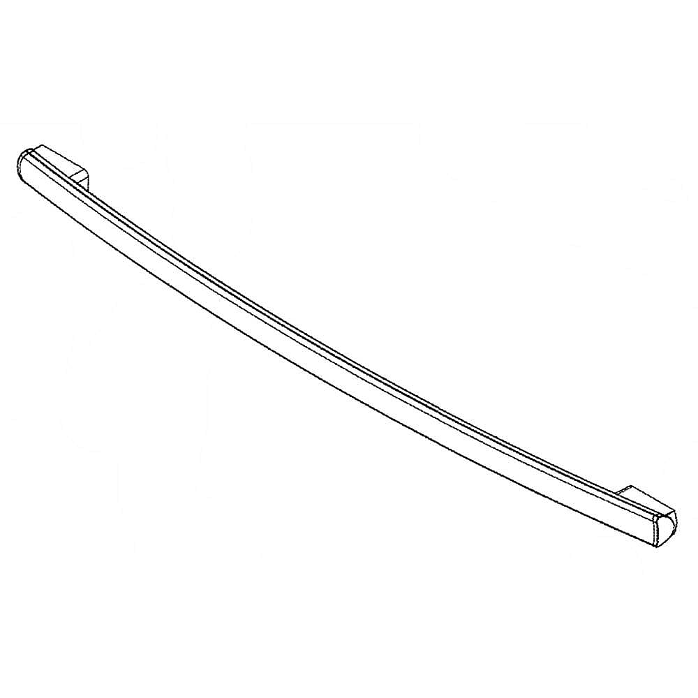 Part #wr12X34830, Refrigerator Freezer Door Handle (Stainless) (Replaces Wr12X27873)