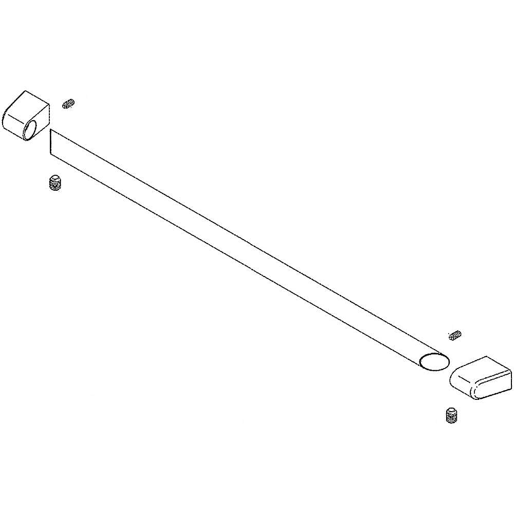 Refrigerator Freezer Door Handle Assembly