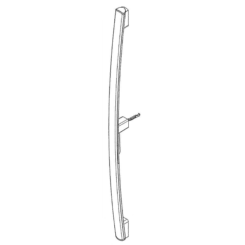 GE Part #wr12X29331, Refrirator Door Handle (Stainless) | 40.90 x 9.00 x 3.70