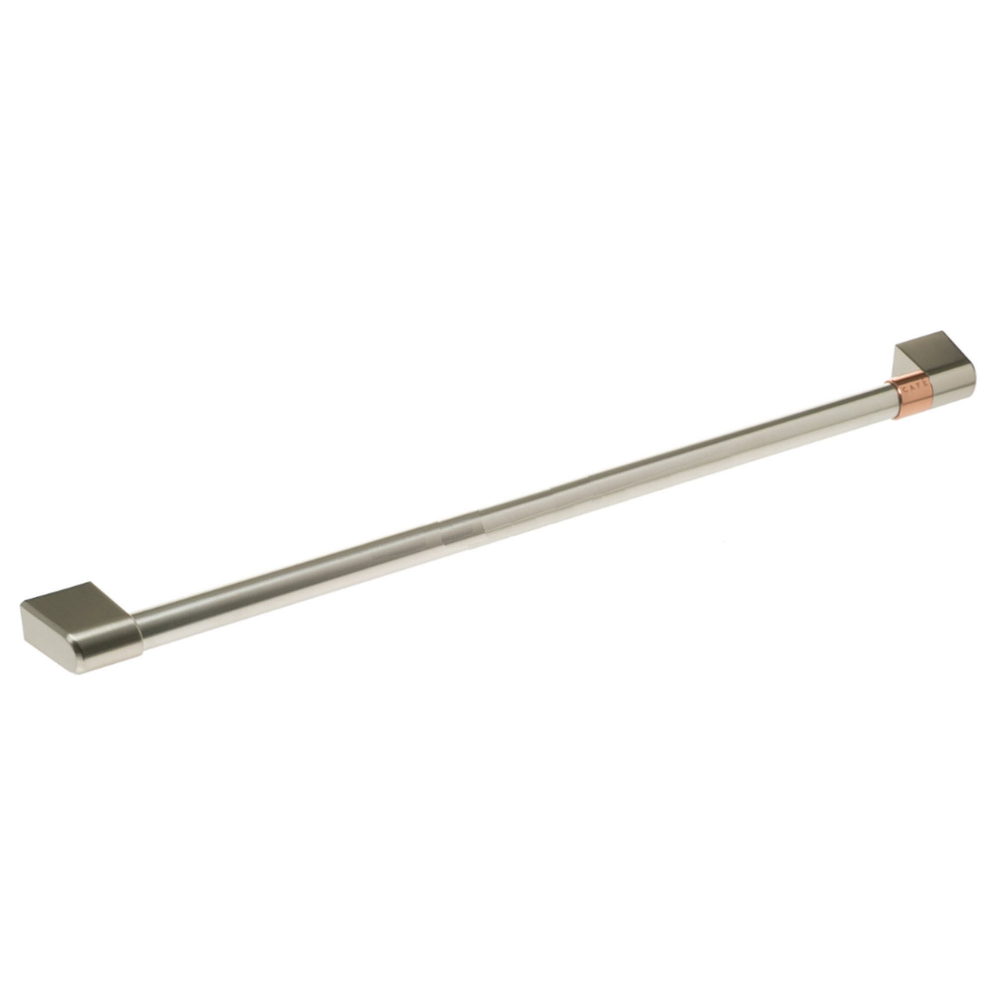 Part #wr12X30436, Refrigerator Freezer Door Handle (Brushed Stainless) / 1.00 x 1.00 x 1.00