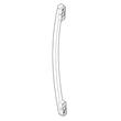 Refrigerator Door Handle (stainless) for GE GSS25CSHPCSS - Part WR12X31076