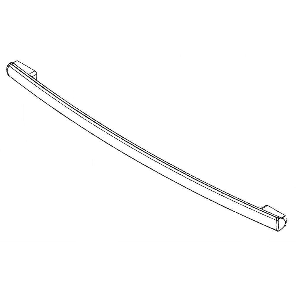 Part #wr12X34825, Refrigerator Freezer Door Handle (Stainless) (Replaces Wr12X31642)