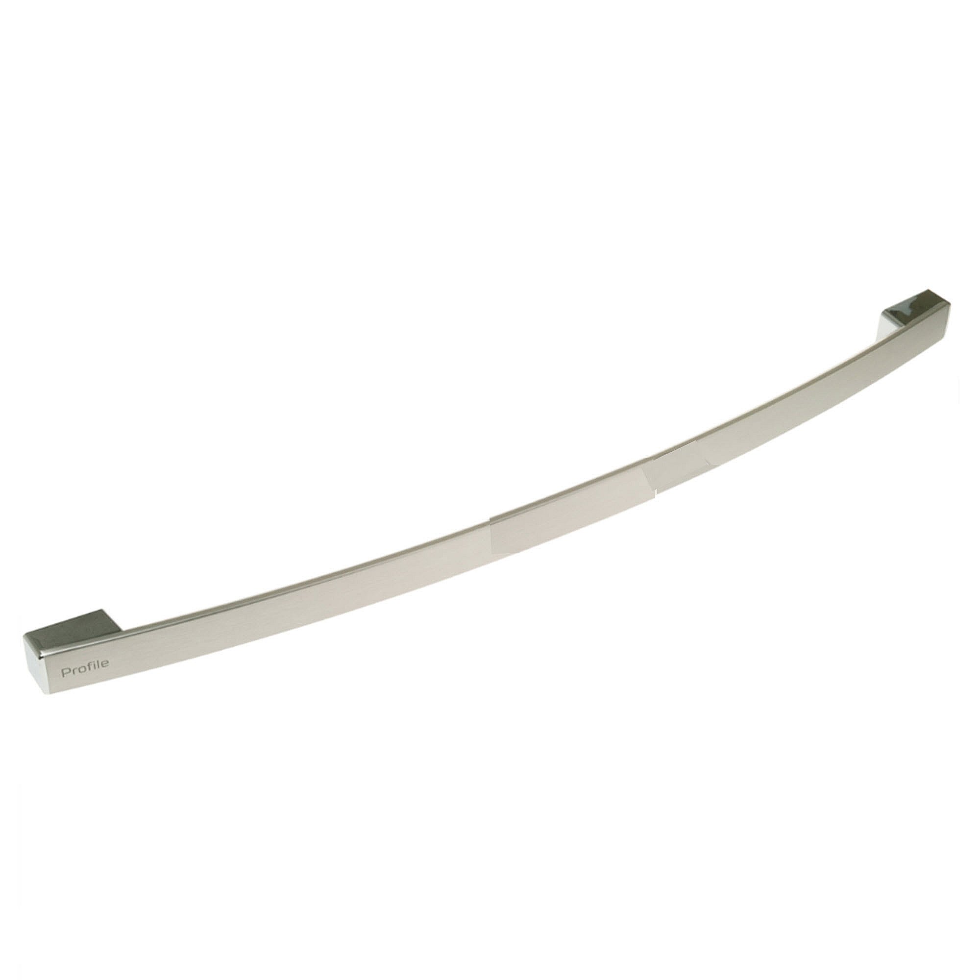 Part #wr12X31913, Refrigerator Convertible Drawer Door Handle (Stainless) / 1.00 x 1.00 x 1.00