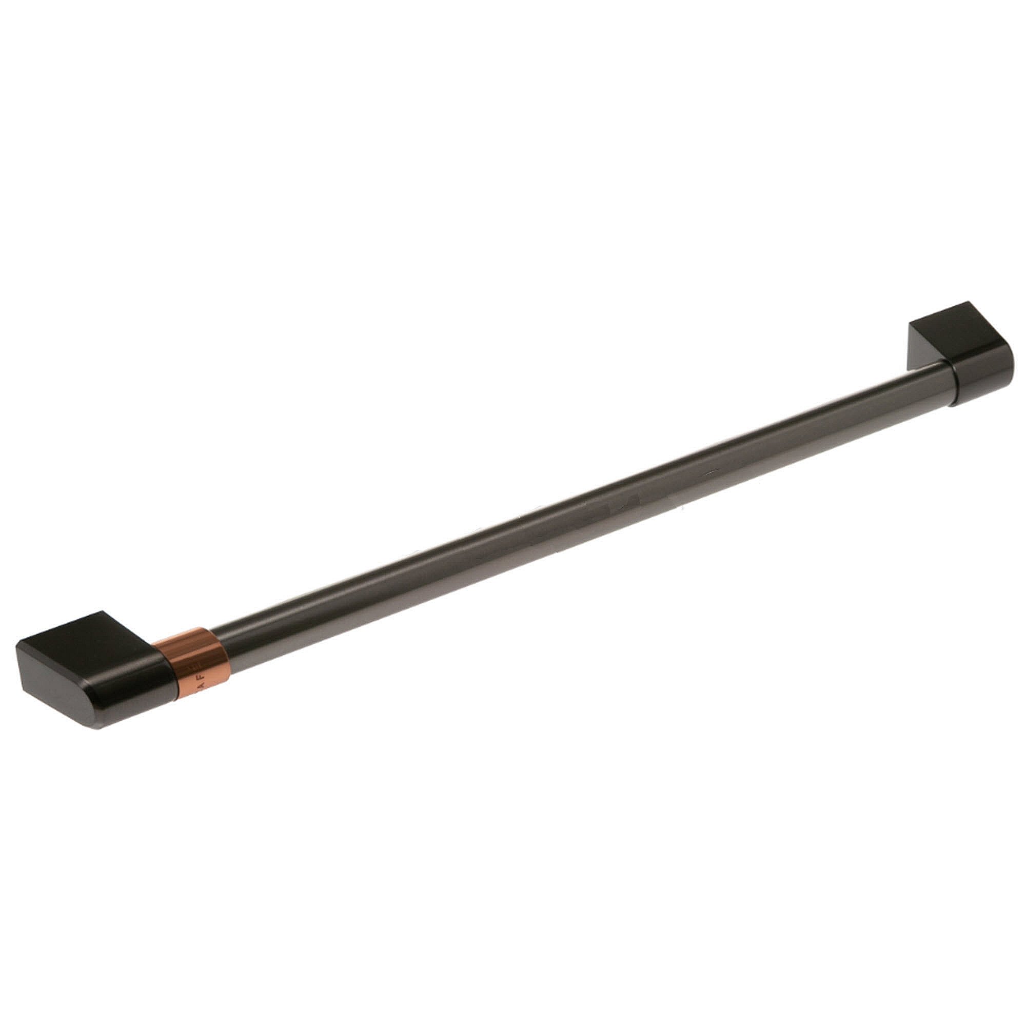 Part #wr12X32065, Black Ss Door Handle W/ Cafe Band