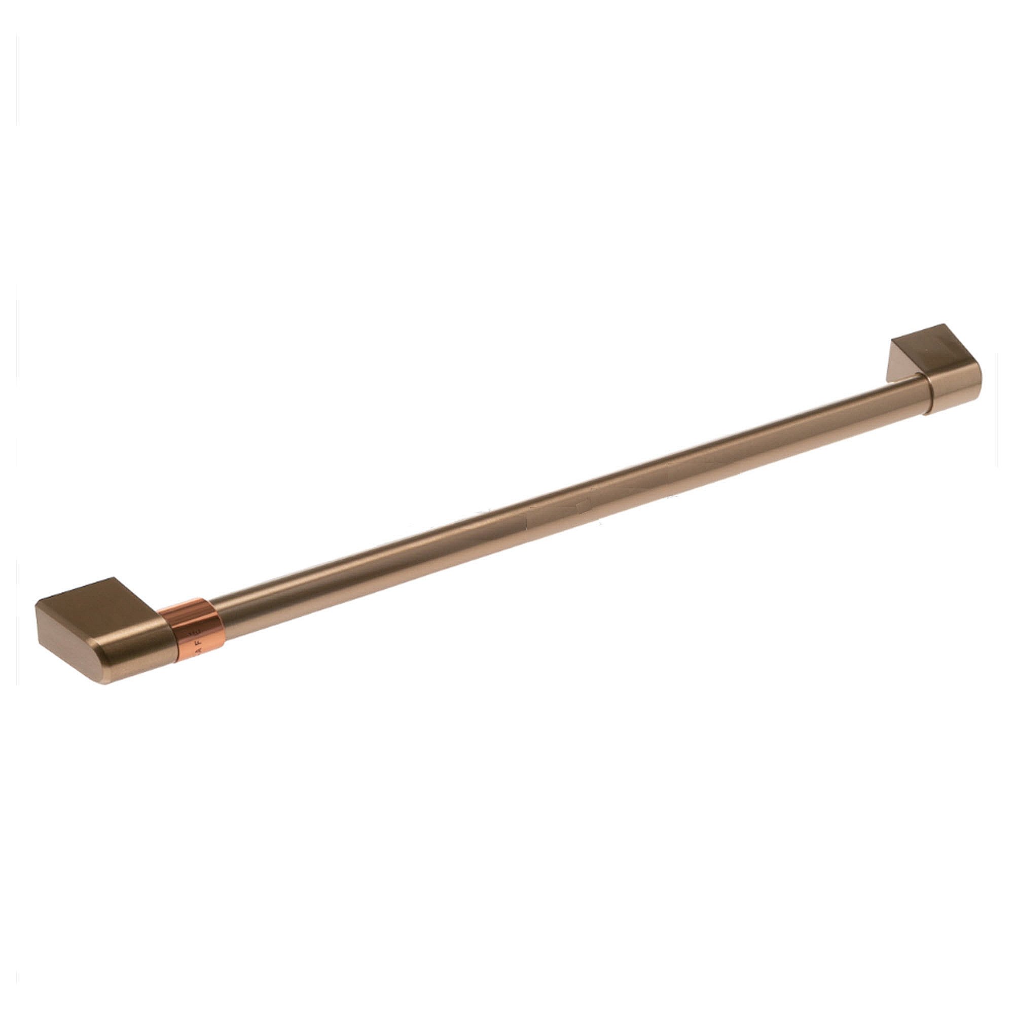 Part #wr12X34586, Brushed Bronze Badge Door Handle