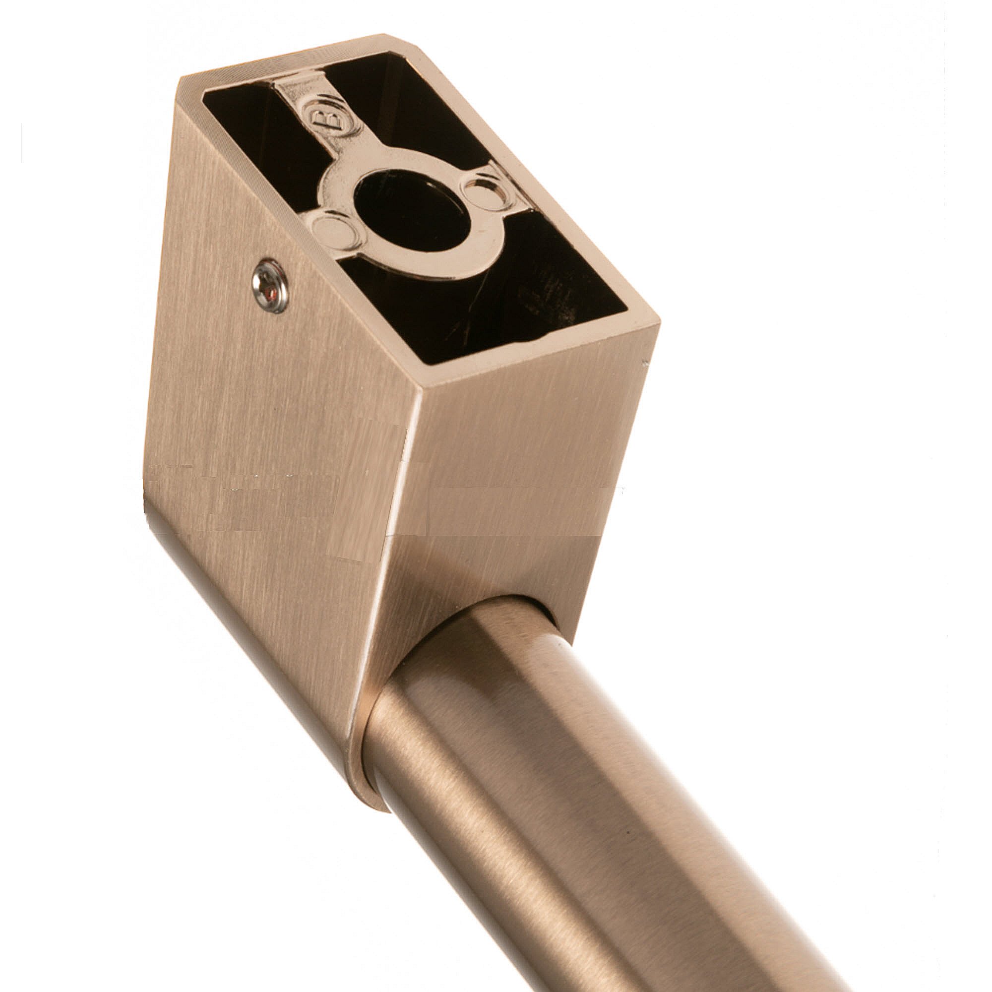 Brushed Bronze Badge Door Handle WR12X34586