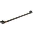 Brushed Black Ss Badge Door Handle for GE CCP06DP3PBD1 - Part WR12X34588