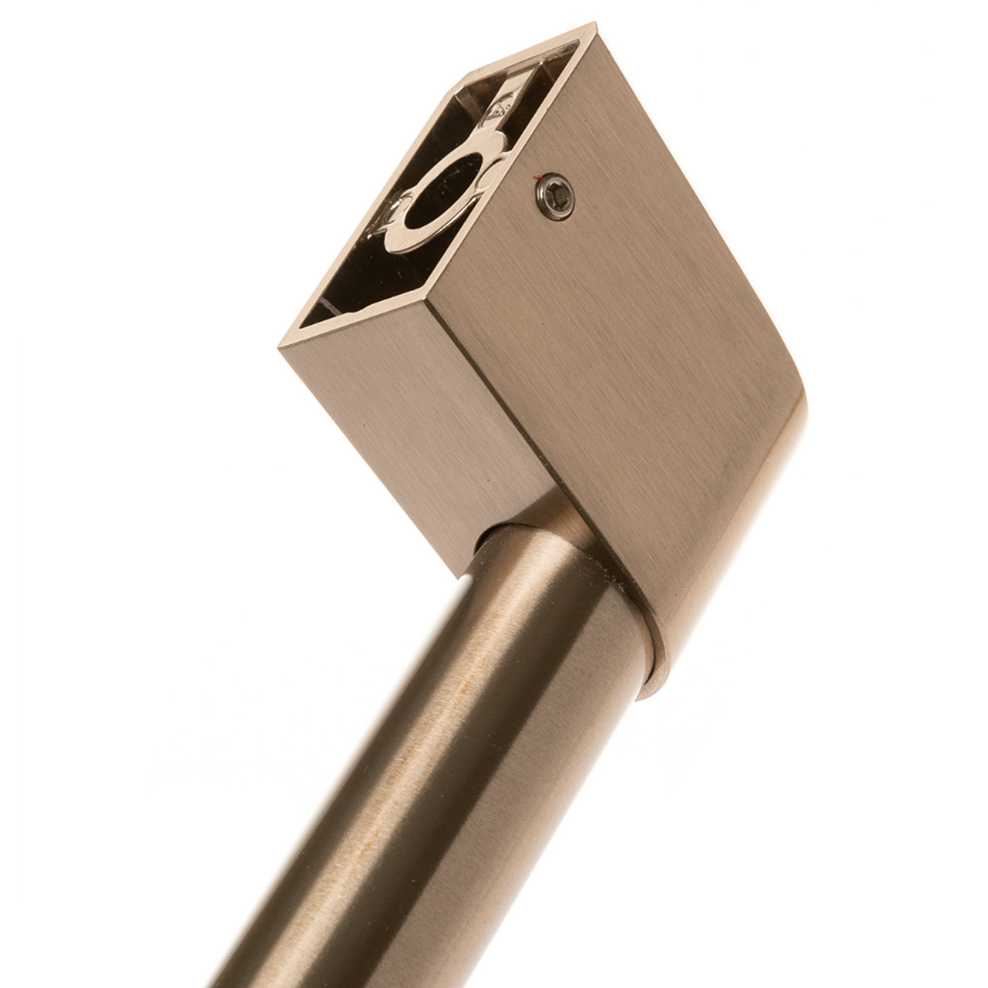 Brushed Bronze Door Handle W/ Cafe Band WR12X36425