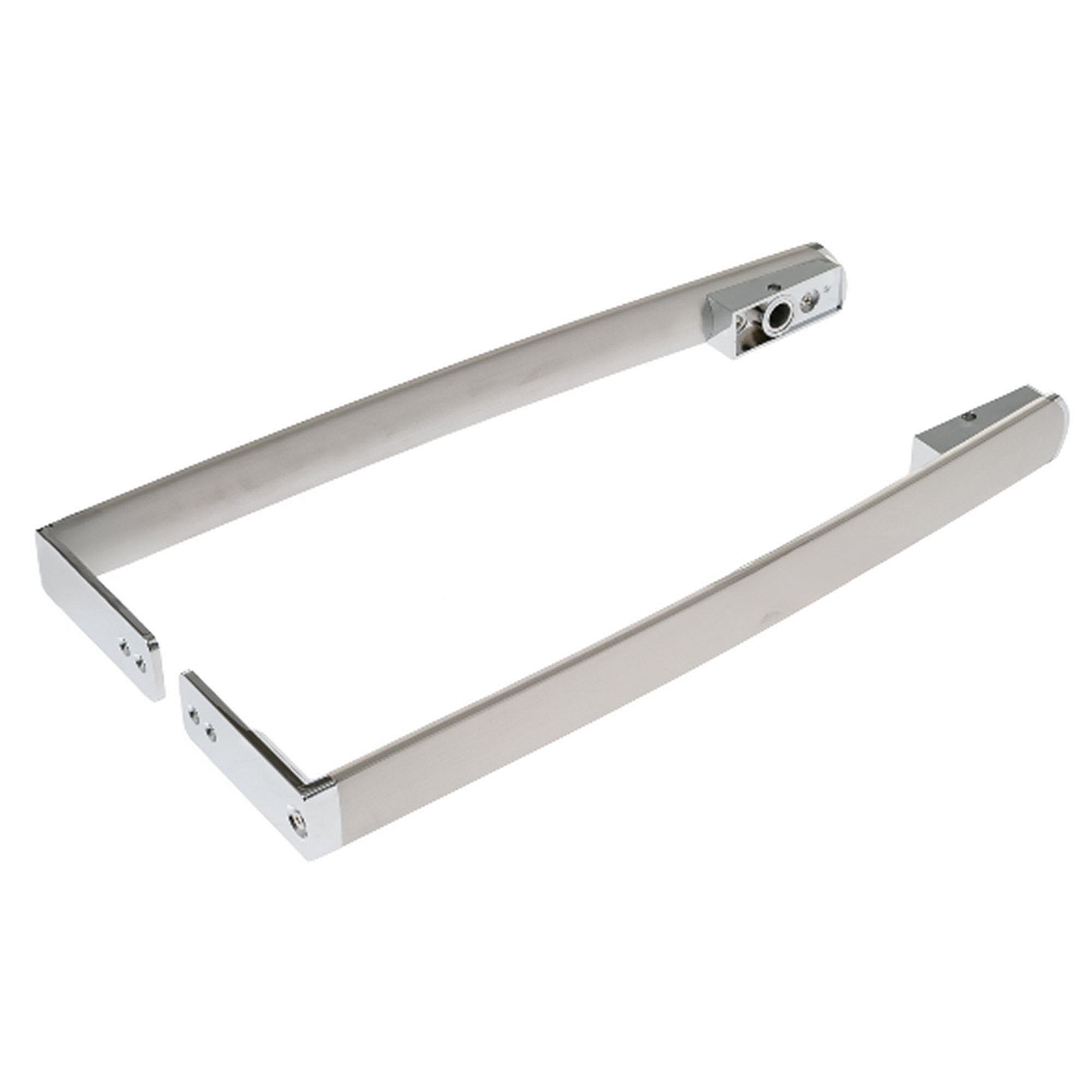 Part #wr12X36947, Refrigerator Door Handle Set (Stainless) (Replaces Wr12X22799)