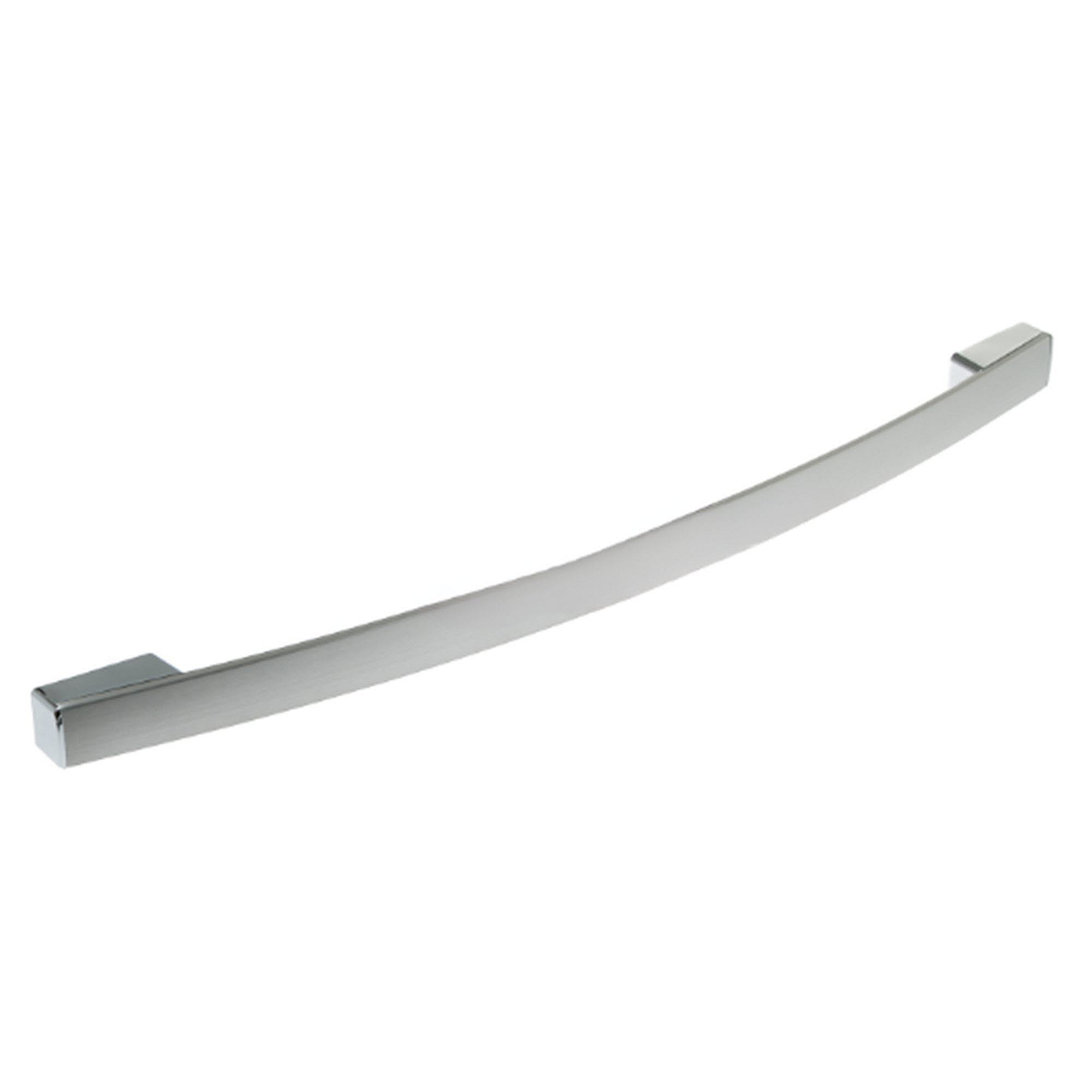 Part #wr12X37485, G.e. Refrigerator Freezer Door Handle (Stainless)