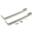 Silver Handle Pack Assembly for GE GTS18HYNHRFS - Part WR12X39565