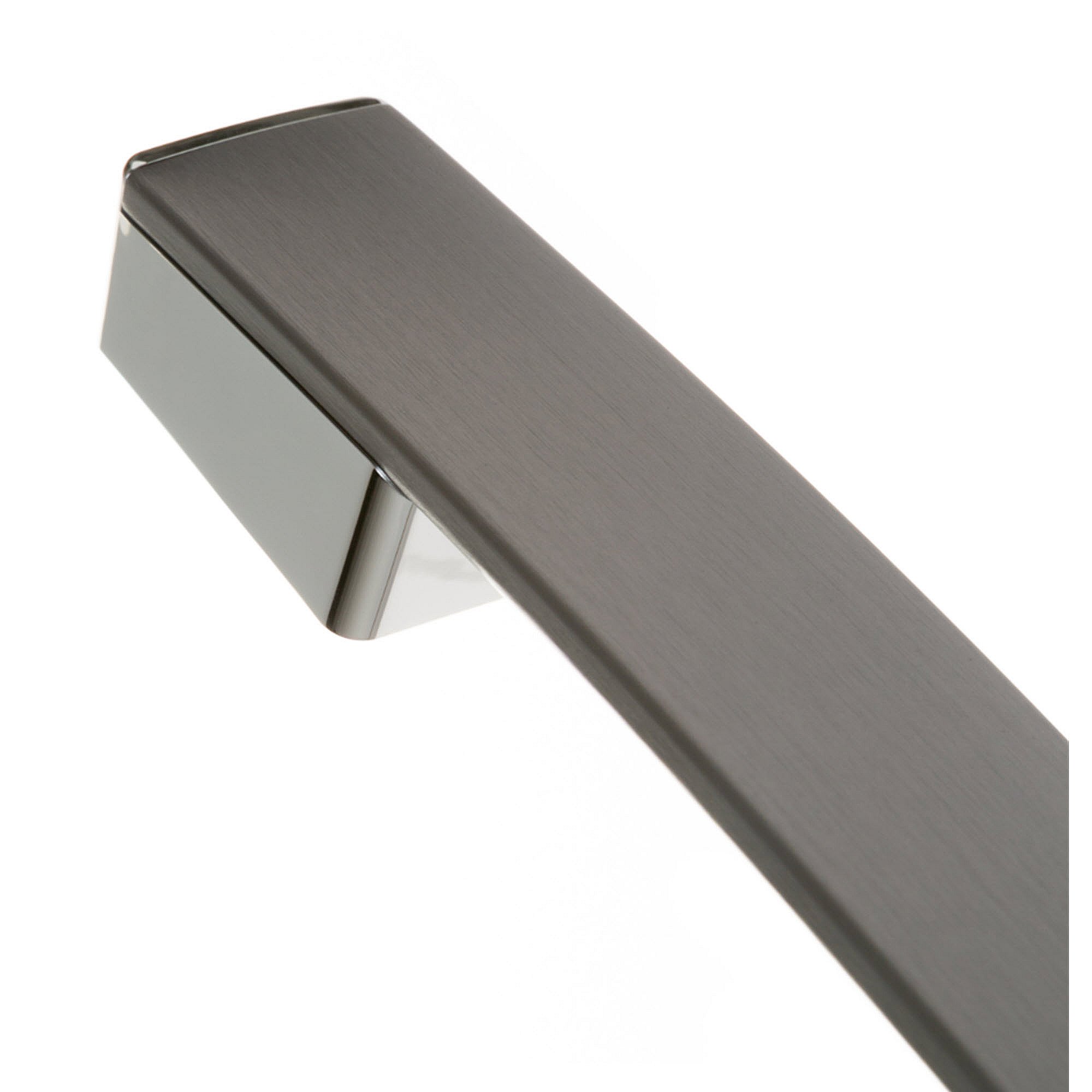 Ge Freezer Drawer Handle - Black Stainless Steel WR12X43487