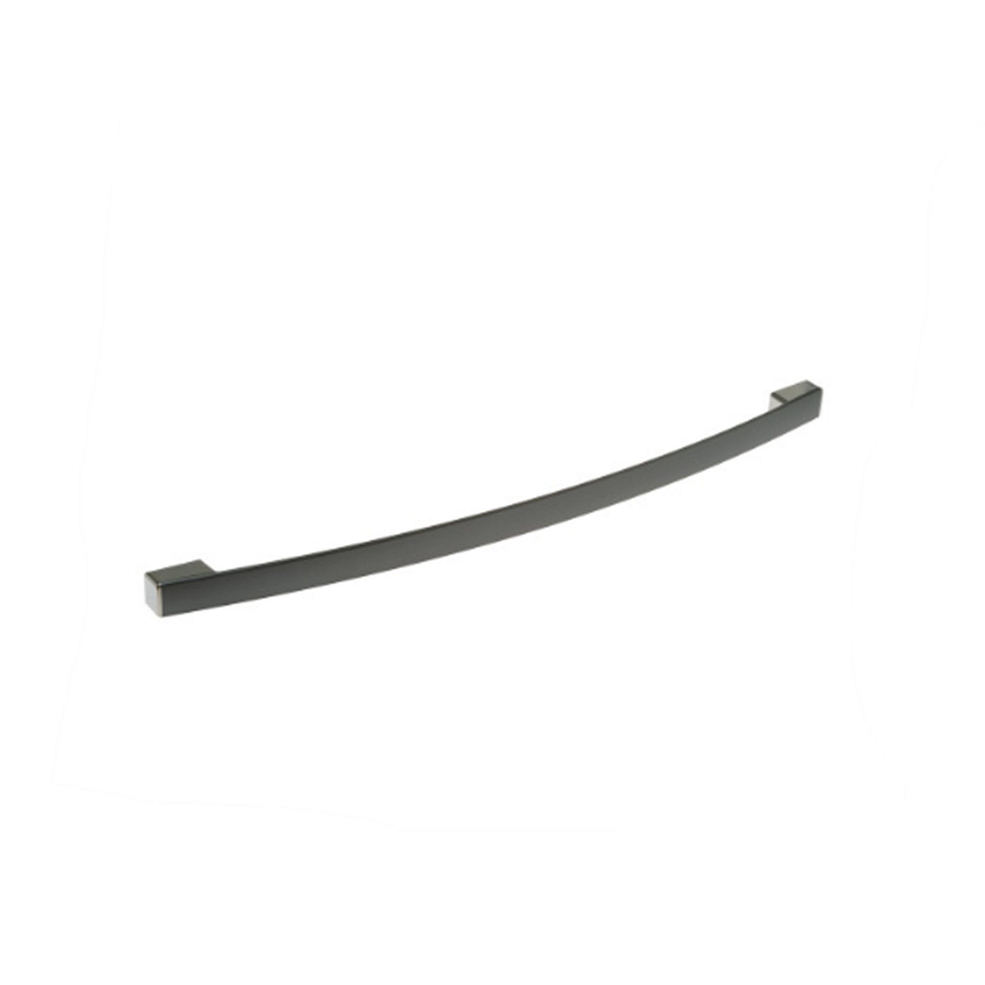 Part #wr12X43489, Freezer Drawer Handle - Black Stainless Steel