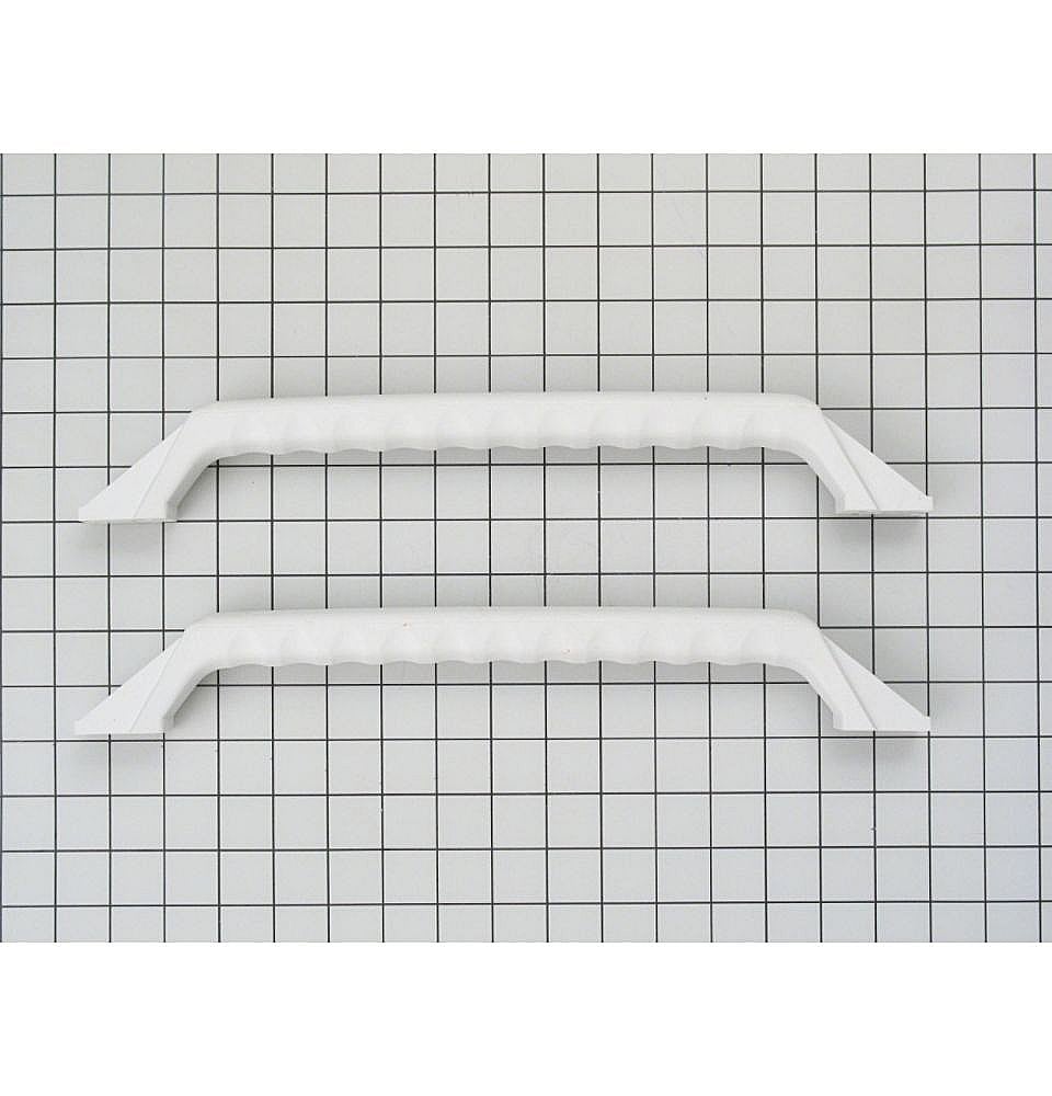 Photo of Refrigerator Door Handle Kit (White) from Repair Parts Direct