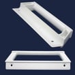 Refrigerator Door Handle Assembly for GE TB9SMB - Part WR12X933