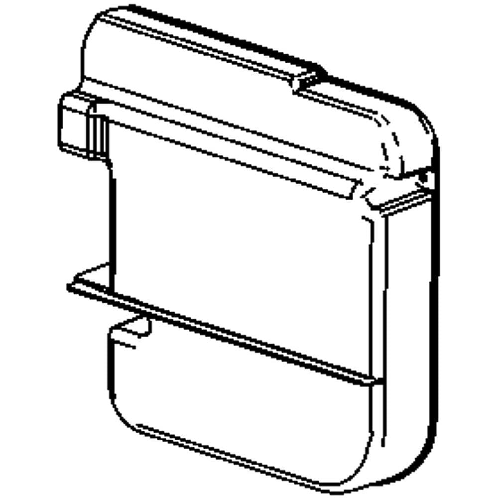 GE Part #wr13X10490, Refrigerator Water Tank Cover