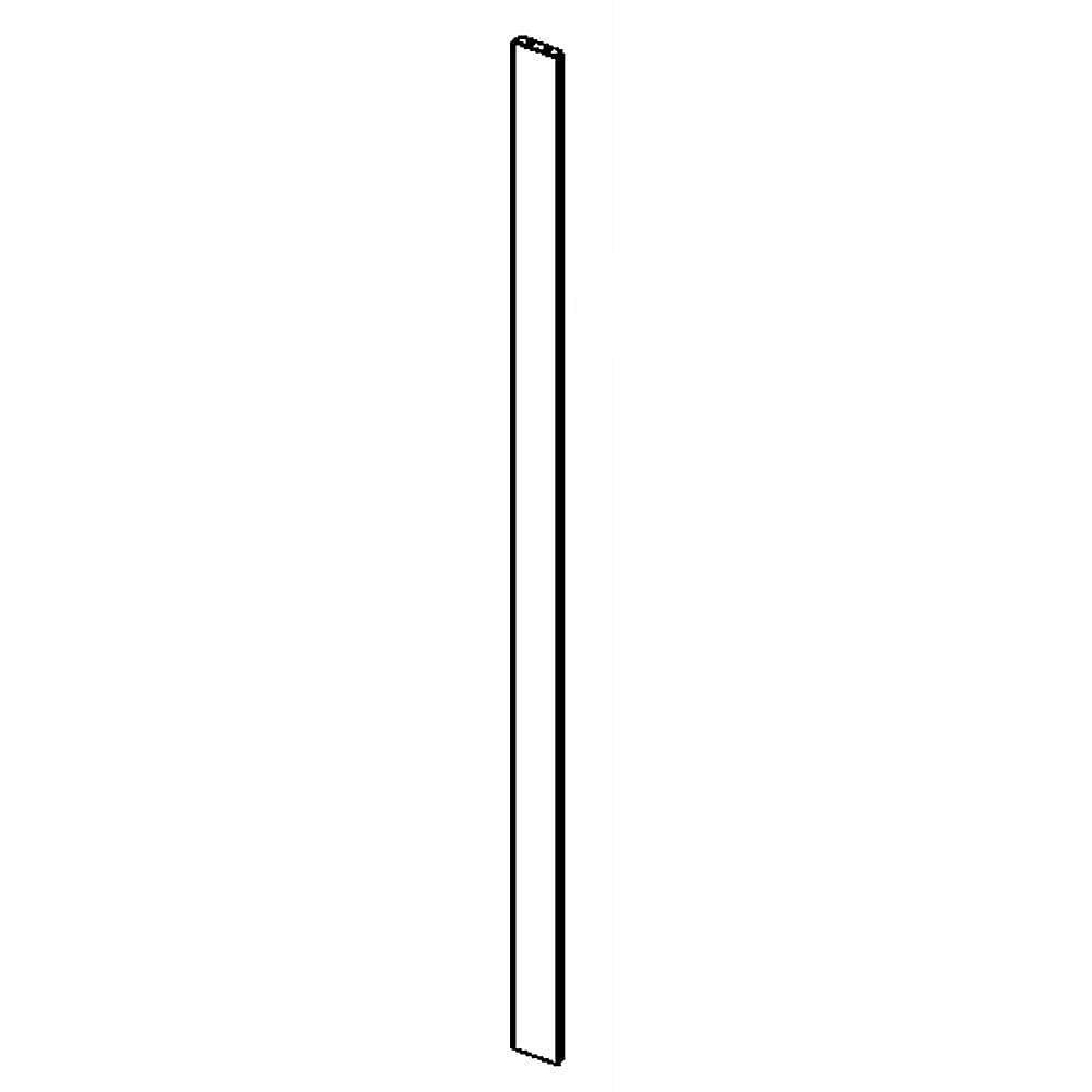GE Part #wr13X10552, Plate French | 38.60 x 3.60 x 3.20