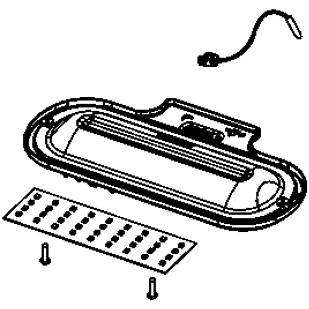 GE Part #wr13X10659, Asm Light Ff | 16.40 x 12.20 x 1.70