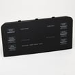 Refrigerator Dispenser Control Panel for GE PFSF6PKXBBB - Part WR13X10662