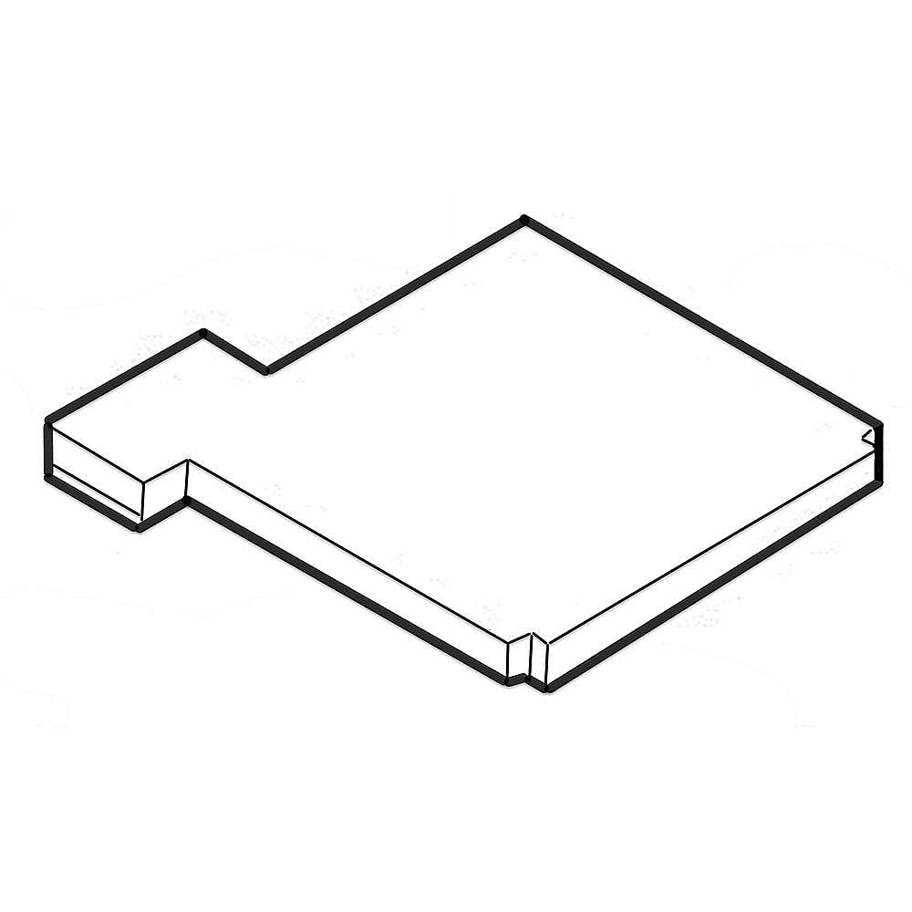 GE Part #wr13X10701, Refrigerator Pcb Cover