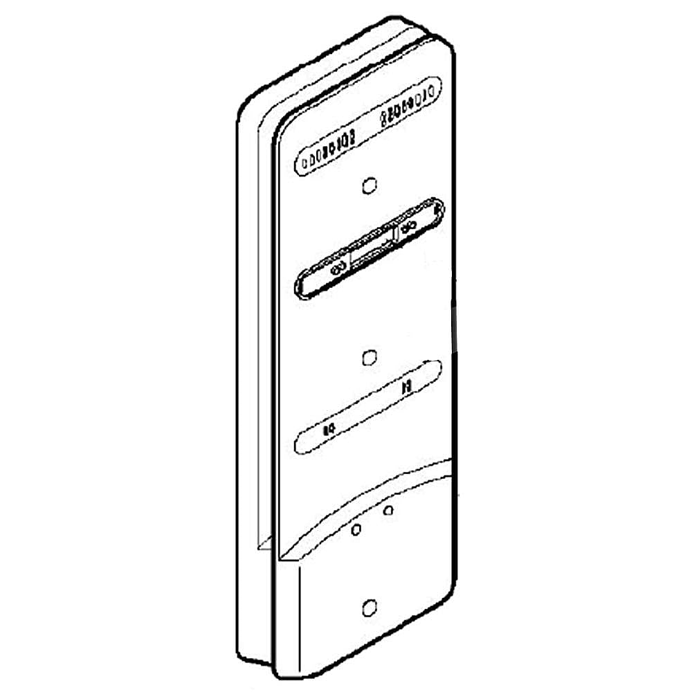 GE Part #wr13X10708, Refrigerator Control Case