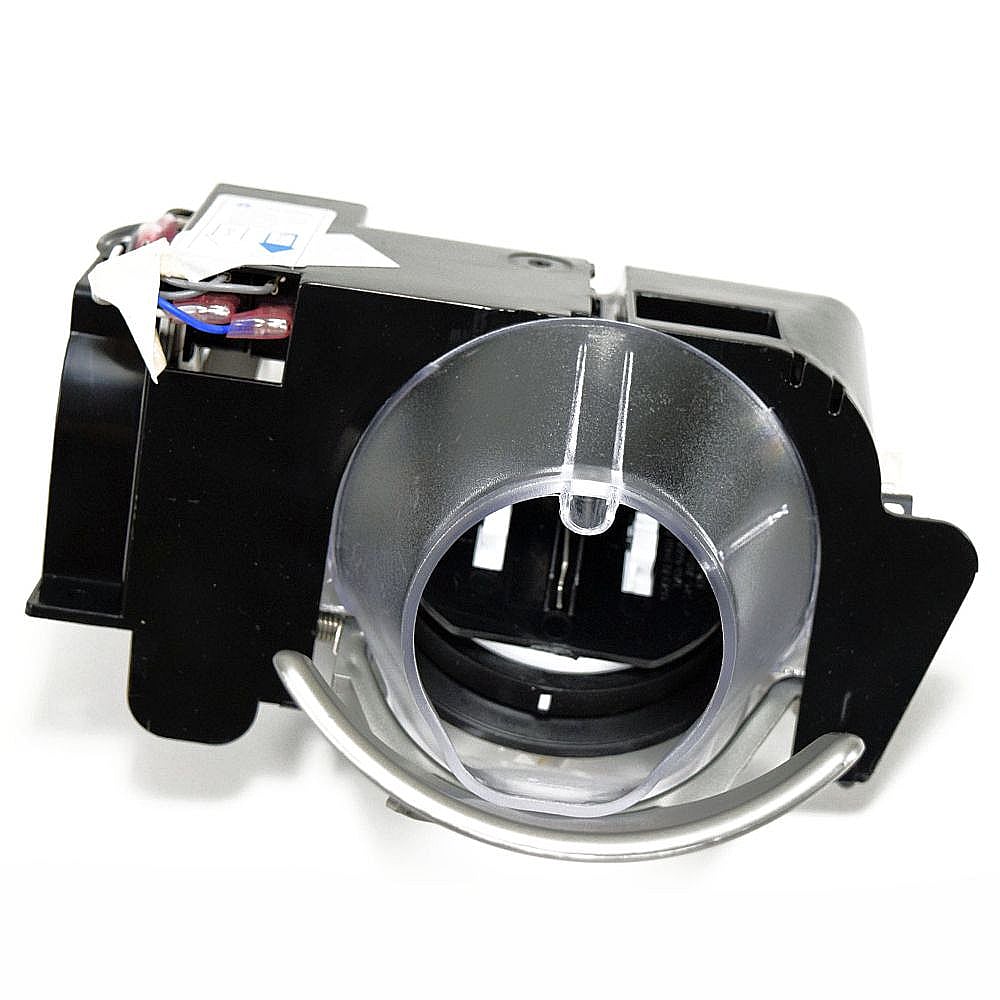 Part #wr13X10737, Refrigerator Dispenser Ice Chute Door And Funnel Assembly (Replaces Wr13X10807) / 10.10 x 10.10 x 9.30
