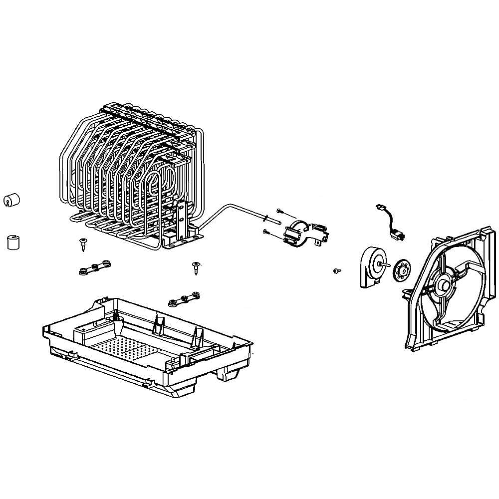 Part #wr13X10741, Refrigerator Tray / 21.00 x 11.10 x 11.30