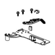 Refrigerator Door Hinge Assembly, Left Upper for GE DFSS9VKBASS - Part WR13X10772