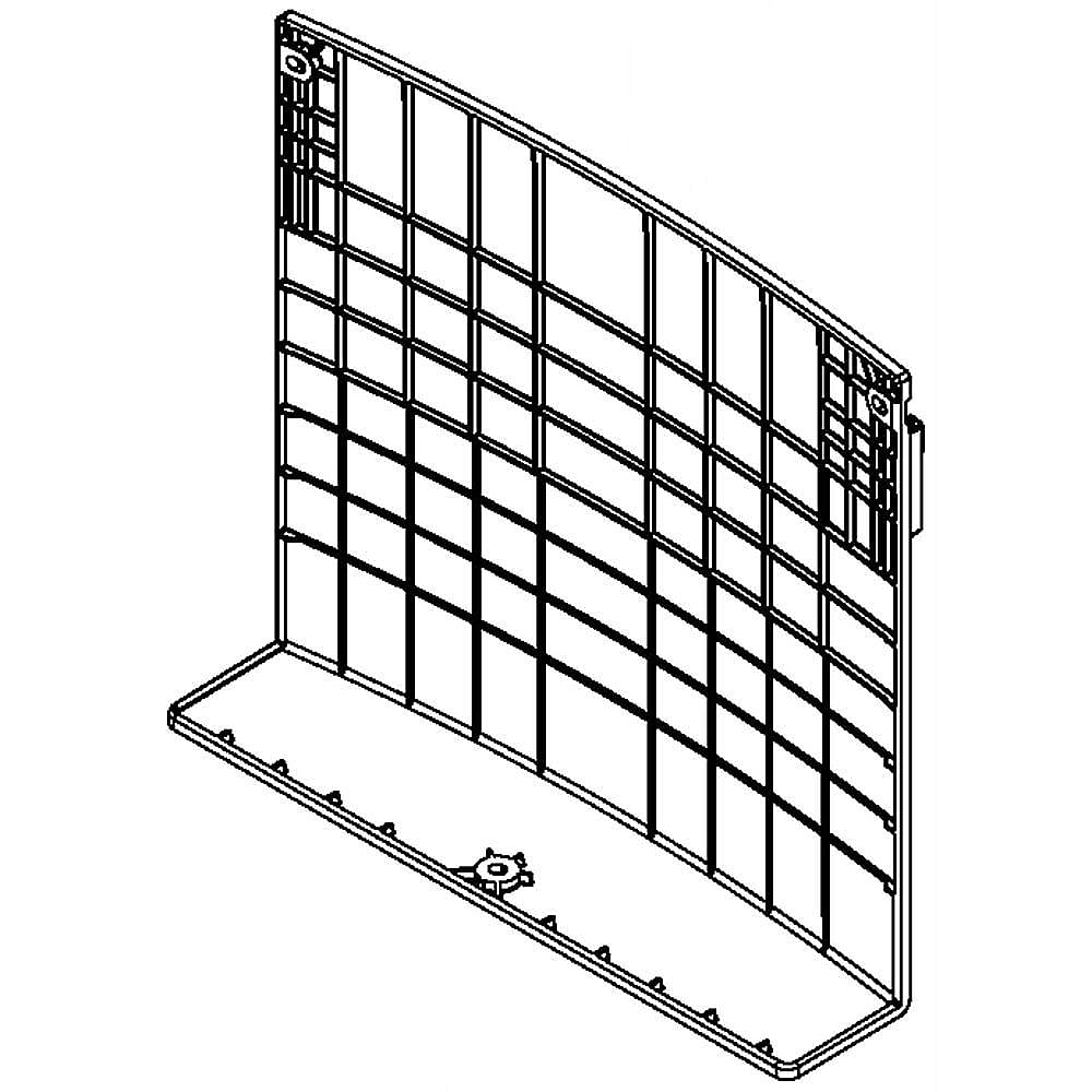 Refrigerator Water Reservoir and Inlet Valve Cover