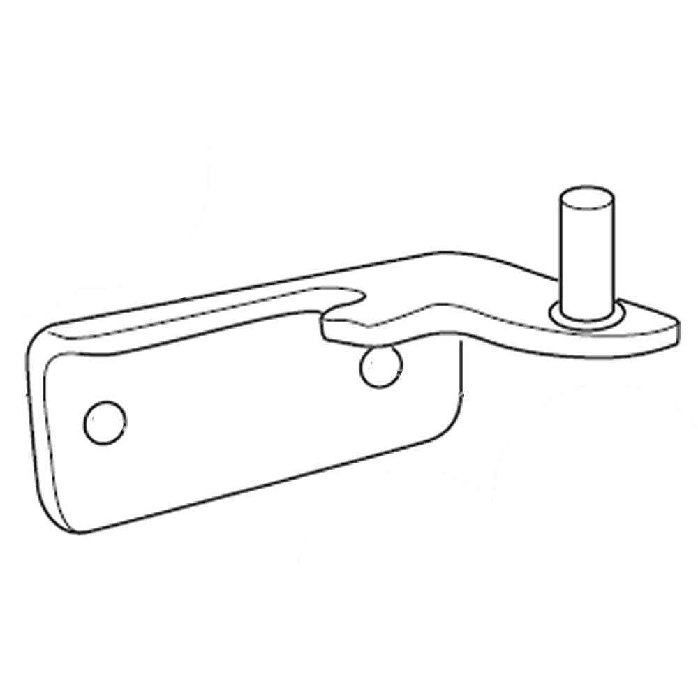 Part #wr13X20369, Refrigerator Hinge, Lower / 6.00 x 6.00 x 0.90