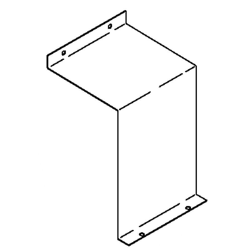 GE Part #wr13X21086, Cover Qc Dam | 17.10 x 16.50 x 6.00