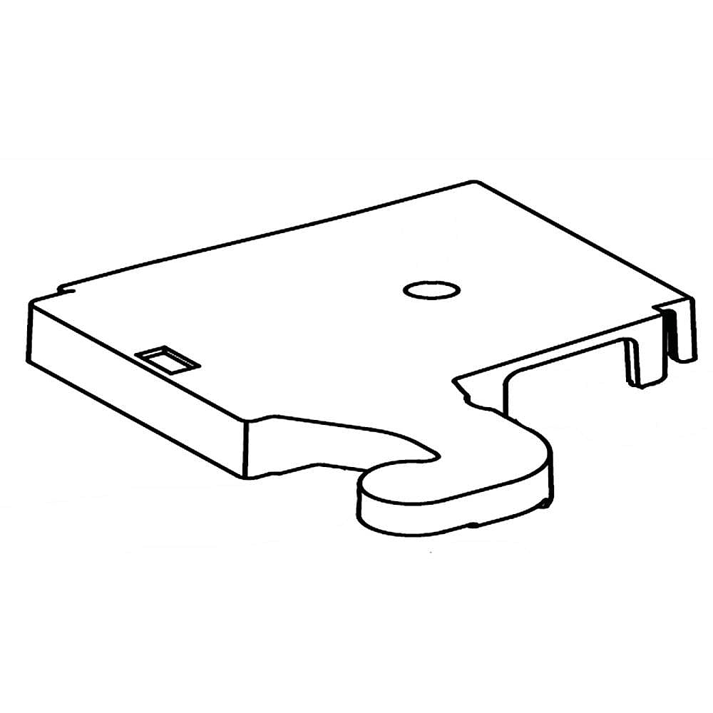 GE Part #wr13X24931, Refrirator Cover | 14.00 x 9.50 x 2.00