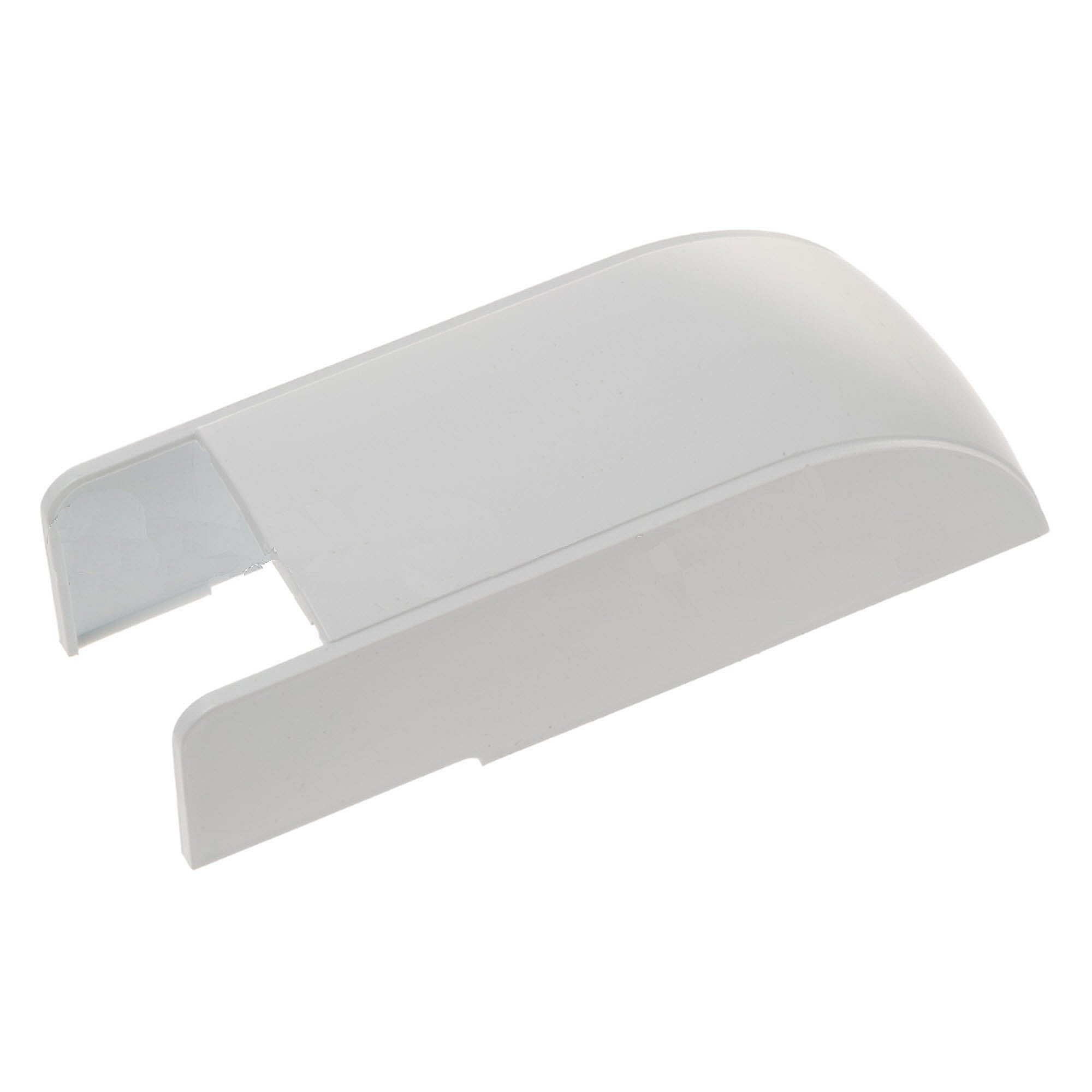 Part #wr13X28039, Hinge Cover Bottom White / 9.00 x 6.00 x 1.50