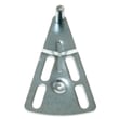 Top Hinge for GE GPV10FSNBSB - Part WR13X32541