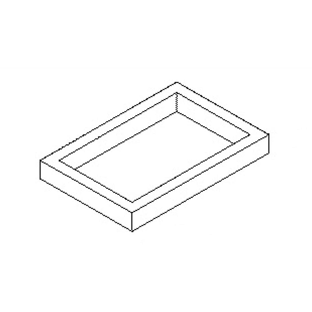GE Part #wr14X10292, Gasket Nozzle | 8.00 x 7.50 x 0.40