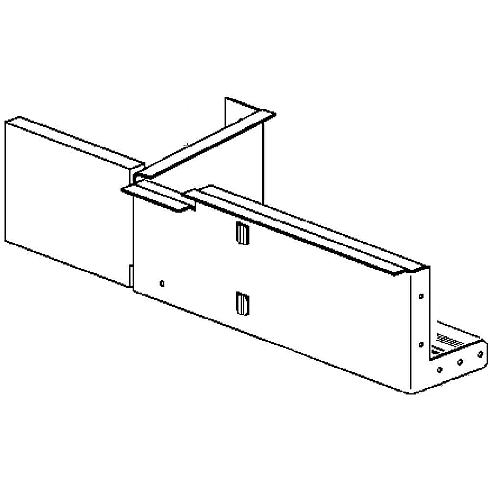 Part #wr14X10299, Condenser Foam Baffle / 14.00 x 9.50 x 1.00